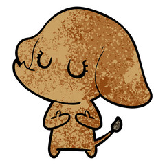 cute cartoon elephant