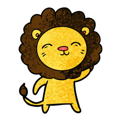 cartoon lion