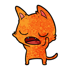 talking cat cartoon