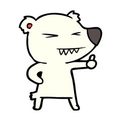 polar bear cartoon