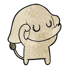 cute cartoon elephant