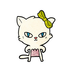 cute cartoon cat