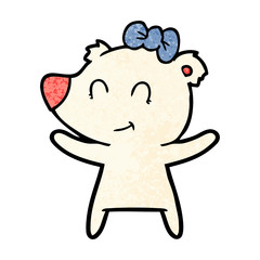 polar bear cartoon