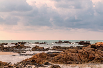 Tropical seascape in Rayong, Thailand