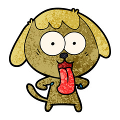 cute cartoon dog