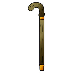 cartoon walking stick