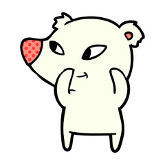 polar bear cartoon