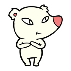 polar bear cartoon