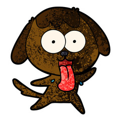 cute cartoon dog