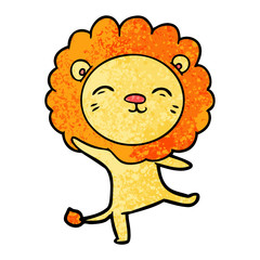 cartoon lion