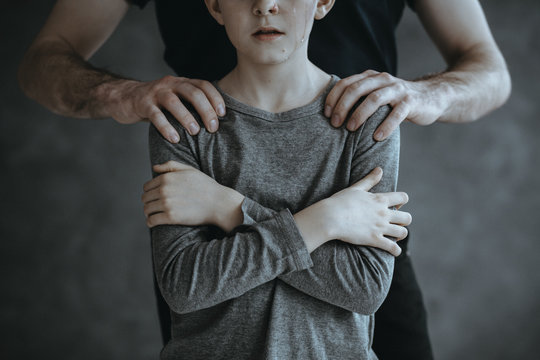 Pedophile and young boy