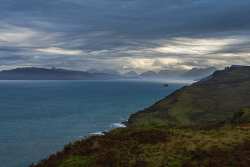 Fototapeta na wymiar Küste von Schottland