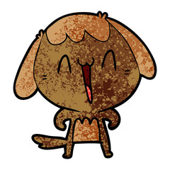cute cartoon dog