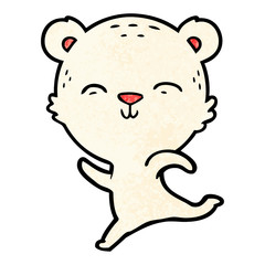 Obraz premium polar bear cartoon