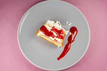 Tranche de bûche de Noël