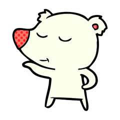 polar bear cartoon