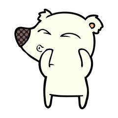 polar bear cartoon