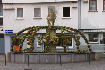 Osterbrunnen in Brackenheim © Eberhard Spaeth