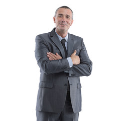 portrait of a successful businessman.i