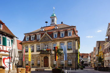 Marktplatz in Brackenheim