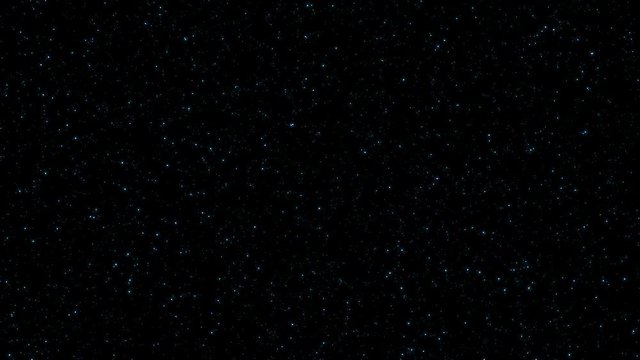 1080 HD seamless loop blue star moving. Star and space background and copy space. motion graphic.