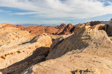 Scenic Valley of Fire Landscape