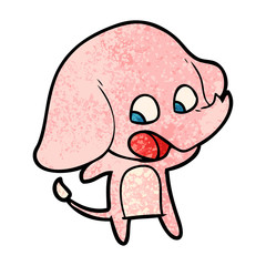 cute cartoon elephant