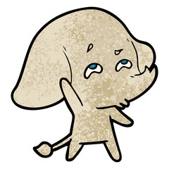 cartoon elephant remembering