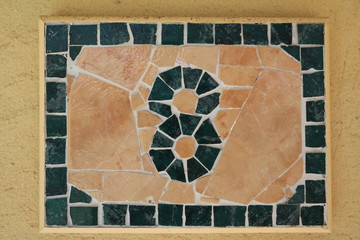 House number 8 at wall in Australia