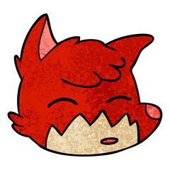 cartoon fox face
