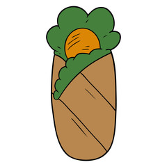 cartoon sleeping bag