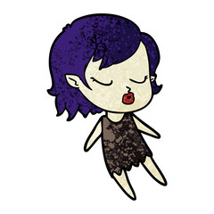 cute cartoon vampire girl