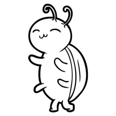 cute cartoon bug