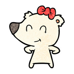 polar bear cartoon