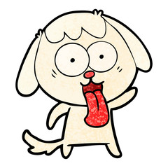 cute cartoon dog