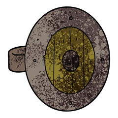 viking shield cartoon