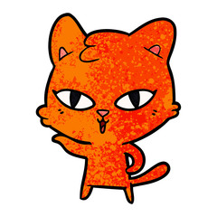 cartoon cat
