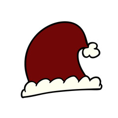 cartoon christmas hat