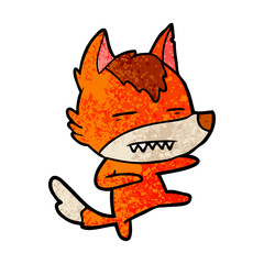fox cartoon character
