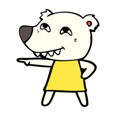 polar bear cartoon