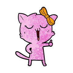 cartoon cat
