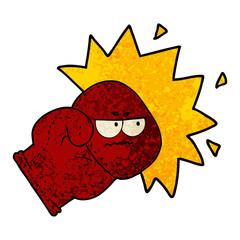 cartoon boxing glove