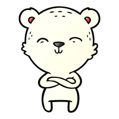 polar bear cartoon