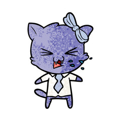 cartoon cat