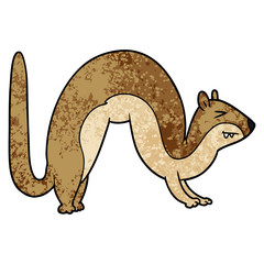 cartoon weasel