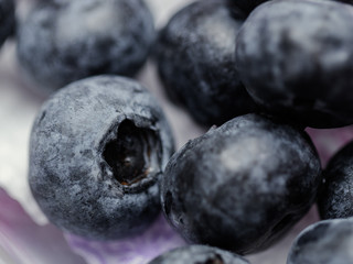 Close Up of Blueberry