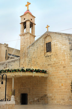 greek orthodox church of the Annunciation, Nazareth, Israel