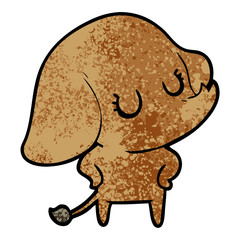 cute cartoon elephant