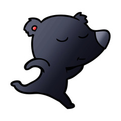 Obraz premium bear cartoon character