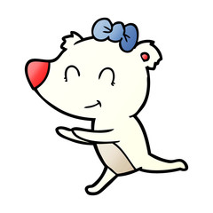 polar bear cartoon
